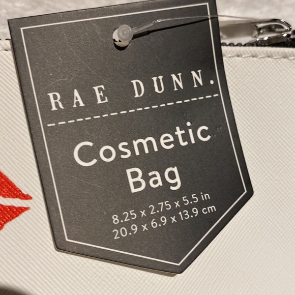 Rae Dunn Cosmetic Make up bag Lip Kit 💋 NWT - Picture 2 of 4